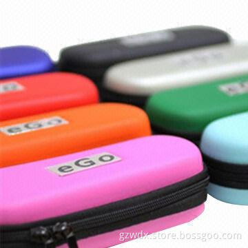 Colorful Ego Zipper Case, Made of Leather Material